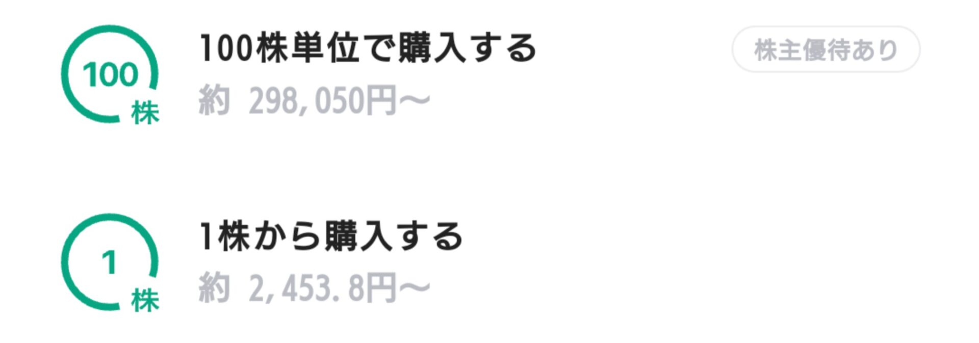 LINE証券 注文確認画面