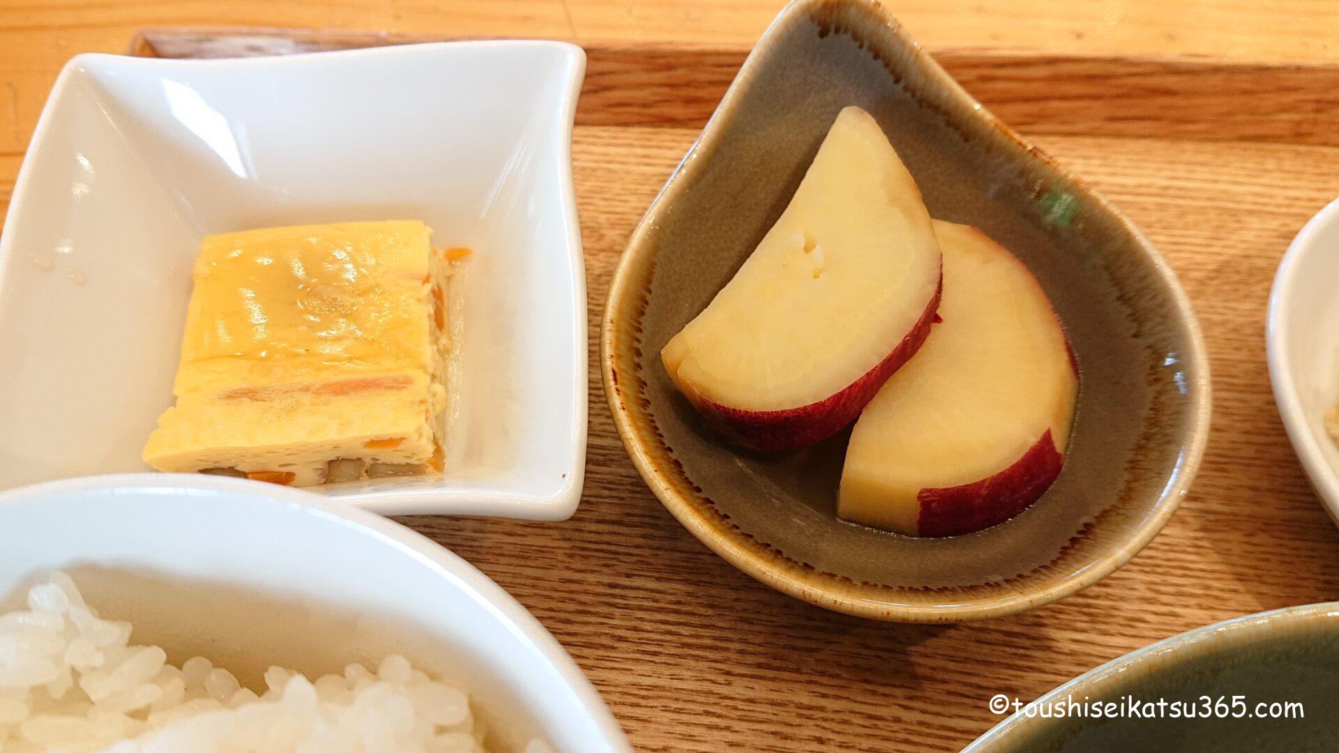 鴨川産さつま芋の柚子煮